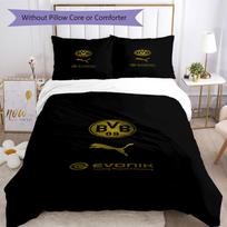 Borussia Dortmund Bedding Set Breathable Duvet Cover With Pillowcases Home Decoration Birthday Gift 140cmx200cm