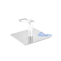 Square inox l009 base for the barber chair