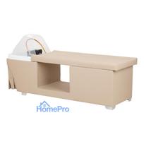 Gabbiano Head Spa Maldives hair washing bed beige