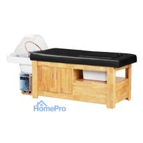 Gabbiano Head Spa Bali hair washing bed black