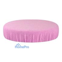 PINK TERRY COVER FOR STOOL