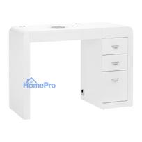 Cosmetic desk 312 white left