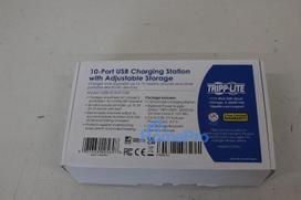Tripp Lite 10 Port USB Charging Station with Adjustable Storage