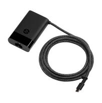 HP USB-C 65W Charger/Power Adapter Black for Notebooks/Laptops, including 1.80m USB-C Cable, 1m Power Cord (Schuko)