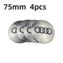 56/60/65/70/75mm Automobilio emblemos Ratų centrinių dangtelių lipdukai Stebulių dangteliai Lipdukas Audi A3 A4 A6 A7 A8 Q3 Q5 Q7 S3 S4 S5 S6 RS3 RS4 Sline
