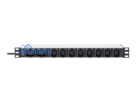 Digitus Socket Strip with Aluminum Profile, 10-way, IEC C20 plug