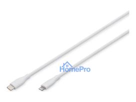 Digitus Lightning silicone connection cable, USB-C - Lightning, 1m