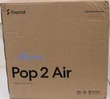 SALE OUT. Fractal Design Pop 2 Air, Black Solid