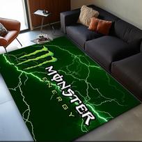 Energy Drink Area Rug Suitable for Indoor And Outdoor,Carpets for Playroom, Homes, Offices, Living Rooms,Home Decor,Christmas Fan Gift 80cmx120cm gray