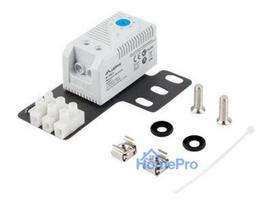 Lanberg Closed-loop thermostat 10A for rack cabinets with 19" ear and terminal block