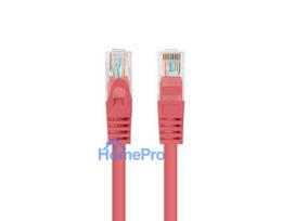 Lanberg Patchcord CAT.5E UTP 1M fluke passed 10-pack, Red