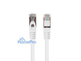 Lanberg Patchcord CAT.6 FTP 0.25M fluke passed 10-pack, White