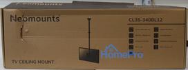 SALE OUT. Neomounts CL35-340BL12 Monitor/TV mount ceiling 1 screen - 23-42" - max 50 kg - VESA 100x100-200x200 - h 106-156 cm - black