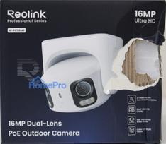 SALE OUT. Reolink PoE 4K 16MP Dual Lens and 180° panoramic view Camera