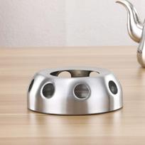 Camping Practical Stainless Steel Stand Teapot Warmer Heating Base Coffee Heater Trivet