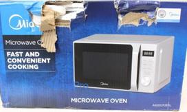 SALE OUT. Midea AG20CF2ESL Microwave oven with Grill, 700 W, 20 L, Silver