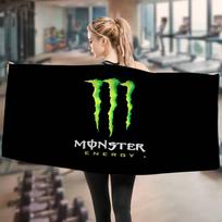 M-MonsterES-Fashion-E-Energys Big Microfiber Beach Towels Quick Dry Towel Sand Beach Towels Pool Towel for Travel Swim Pool Yoga 30x30cm