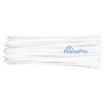 Cable ties 4.8 x 300 mm, white, 75 pcs