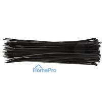 Cable ties 4.8 x 370 mm, black, 75 pcs