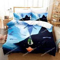 Game Sky Children Of The Light Bedding Set Cartoon Anime Set Adult Kid Bedroom Duvetcover Sets 3D Print Kawaii Beds026 70x133cm 2pcs