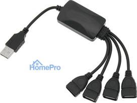 66-385# Rozgałęźnik usb wt.a-4xgn.a 2.0 hub na kablu