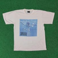 Vintage 200s Nirvana Nevermind Band Bootleg Tshirt M gray