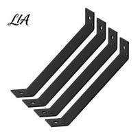 Rust Resistant Steel Fitting 4PCS 45 Degree Angle Support Bracket for Pergola, Heavy Duty Mild Timber Frame Fastener Frame, Structure Reinforcement M