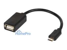 75-837# Adapter usb gniazdo usb a-wtyk micro usb otg kabel blister