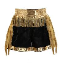 Muay Thai Kickboxing Pants With Tassels MMA Sparring Training Unisex XXXL 190