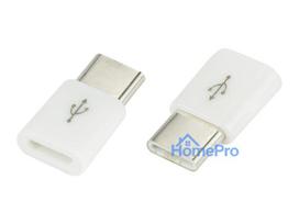 75-797# Adapter usb gniazdo micro usb-wtyk usb-c białe