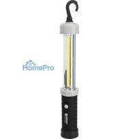Latarka warsztatowa, 3w, cob, aku, micro usb, 600lm, magnes