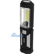 Latarka warsztatowa, 3w, 2x cob, 3xaa, 200lm, magnes