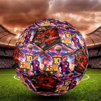 Lamine Yamal 19 Player Celebration Pose Size 5 Soccer Football Machine Sewn Indoor/Outdoor Universal Football for Football Accessories zq