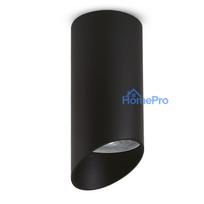 Oprawa natynkowa / tuba Maclean, punktowa, okrągła, aluminiowa, GU10, 55x130mm, kolor czarny, MCE360 B