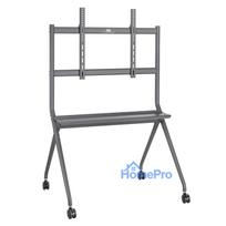 Wózek na kółkach na TV Maclean, 50"-86" mobilny uchwyt / wieszak do TV do biura, 120kg, MC-977
