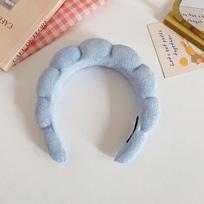 Cloud twist headband women's face wash headband plush headband wrist non-slip hair accessories set