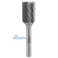 HM metal milling cutter, type B (cylindrical with blades on top), 16 x 25 mm, shank 6 x 45 mm