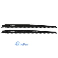 Sabre saw blade, HCS, 300 x 19 x 1.3mm, 6TPI, cpl. 2 pcs.