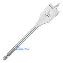 Blade wood drill bit, 24 x 152 mm