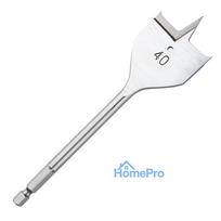 Blade wood drill bit, 40 x 152 mm