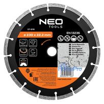 Diamond blade 230 x 22.2 mm, segmented