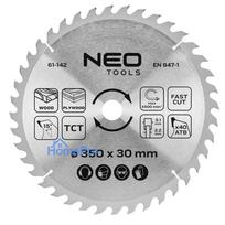 Saw blade, widia, 350 x 30 mm, 40 teeth