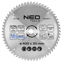 Saw blade, widia, 400 x 30 mm, 60 teeth