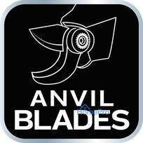 Anvil secateurs 185 mm, range up to 15 mm, adjustable spacing