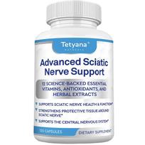 Nerve Support Complex Capsules, B-Complex, Alpha Lipoic Acid, Acetyl L-Carnitine, 120 Caps 120 Capsules
