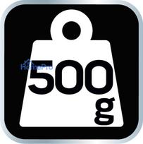 Butane gas cartridge 500 g, screw-on