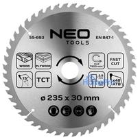 Saw blade, widia, 235 x 30 mm, 48 teeth