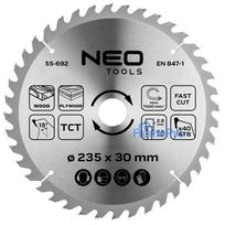 Saw blade, widia, 235 x 30 mm, 40 teeth