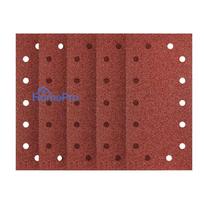 Velcro-backed sanding paper 115 x 230 mm, P120, 5 pcs, with 14 holes
