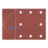 Sanding paper 115 x 160 mm, with 8 holes, tear-off perforation, velcro, P100, 3 pcs.